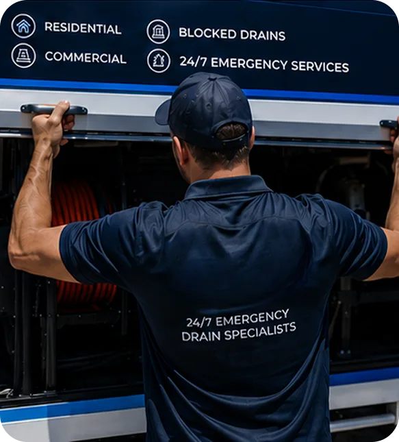 Licensed blocked drain plumber servicing a Cranebrook home